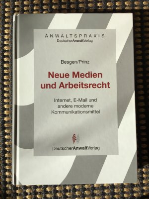 gebrauchtes Buch – Besgen/Prinz – Neue Medien und Arbeitsrecht