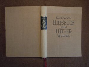 Hilfsbuch zum Lutherstudium. Bearb. in Verb. mit Ernst Otto Reichert und Gerhard Jordan