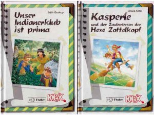 Konvolut "Kinderbücher". 5 Titel. 1.) Ursula Kette: Kasperle und der Zauberbesen der Hexe Zottelkopf, Reihe KNAX, Illustrationen von Eckhard Freytag und […]