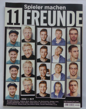 gebrauchtes Buch – 11 freunde magazin - nr. 156 / november 2014 : Spieler machen 11 Freunde