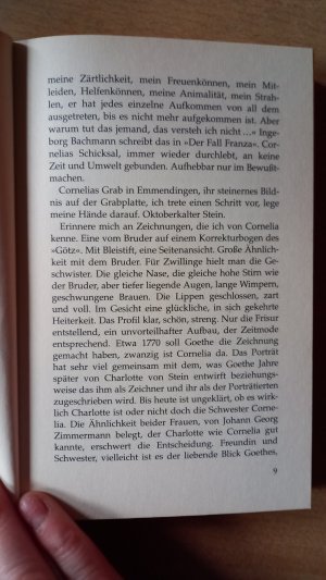 gebrauchtes Buch – Sigrid Damm – Cornelia Goethe