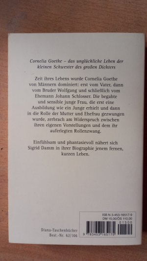 gebrauchtes Buch – Sigrid Damm – Cornelia Goethe