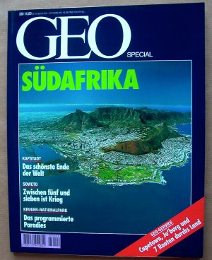 gebrauchtes Buch – Funk, Werner  – GEO Special. Südafrika.