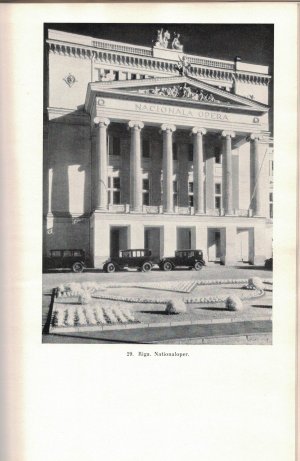 antiquarisches Buch – F. Balodis, P – LETTLAND - Landschaft, Volksleben, Baukunst und Museen - Orginalbuch von 1938