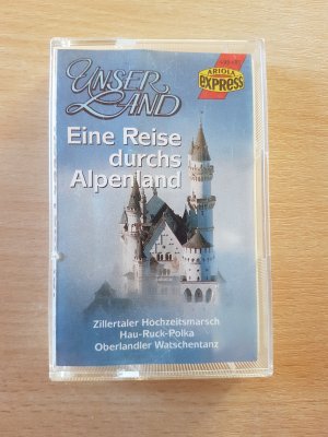 gebrauchter Tonträger – Die Oberlander Musikanten – MC Kassette - Unser Land 9 - Eine Reise durchs Alpenland