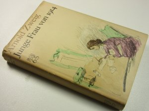 antiquarisches Buch – Arnold Zweig – Junge Frau von 1914