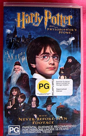 VHS: HARRY POTTER and the Philosopher's Stone, Video-Film in ENGLISCHER Sprache