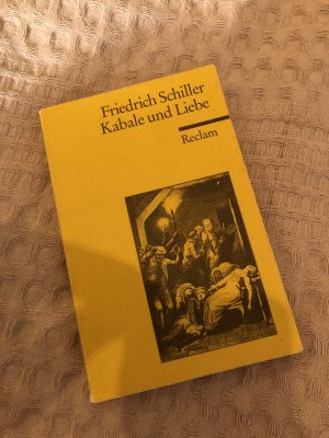 gebrauchtes Buch – Friedrich Schiller – Kabale und Liebe. Ein bürgerliches Trauerspiel - Textausgabe mit Anmerkungen/Worterklärungen und editorischer Notiz