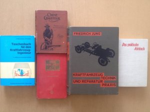 8 Kraftfahrzeugbände): Ohne Chauffeur. - Handbuch für Automobilisten. Das Auto von A - Z in Bild, Frage und Antwort 1. Teil der Kraftwagen. Taschenbuch […]