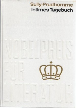 gebrauchtes Buch – Sully-Prudhomme – Intimes Tagebuch - Nobelpreis für Literatur 1901