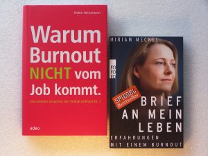 gebrauchtes Buch – Helen Heinemann – Warum Burnout nicht vom Job kommt. + ein weiteres Burnout-Buch von M. Meckel