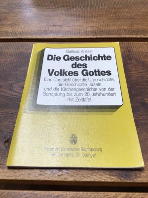 Die Geschichte des Volkes Gottes - Eine Übersicht über die Urgeschichte, die Geschichte Israels und die Kirchengeschichte von der Schöpfung bis zum 20 […]