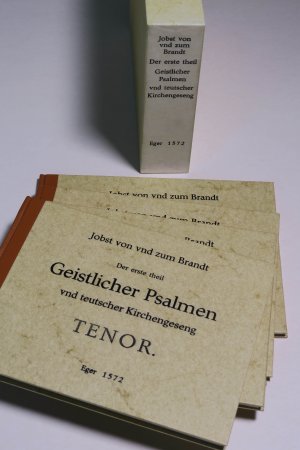 Der erste theil Geistlicher Psalmen und teutscher Kirchengeseng