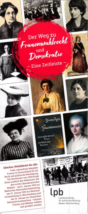 gebrauchtes Buch – Der Weg zu Frauenwahlrecht und Demokratie Eine Zeitreise