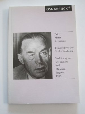 Erich Maria Remarque Friedenspreis der Stadt Osnabrück - Verleihung an Hans Magnus Enzensberger und Dörte von Westernhagen