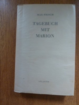 Tagebuch mit Marion.