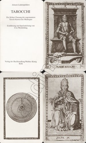 Tarocchi // Die Kölner Fassung der sogenannten Tarock-Karten des Mantegna // 50 Karten mit Spielanleitung // Als Zugabe das Buch Tarocchi" - Menschenwelt […]