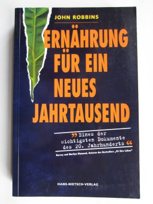 gebrauchtes Buch – John Robbins – Ernährung für ein neues Jahrtausend