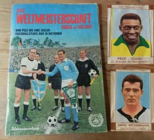 Die Weltmeisterschaft 1966 *ALBUM KOMPLETT + BESTELLSCHEIN* PELE BECKENBAUER ROOKIE