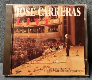 gebrauchter Tonträger – José Carreras – Live - Live-Mitschnitt aus der Wiener Staatsoper am 16.9.1988