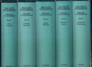 Der Walvoord Bibelkommentar - Fünf Bände im Pappschuber - Erklärt und ausgelegt. AT + NT in 5 Bänden