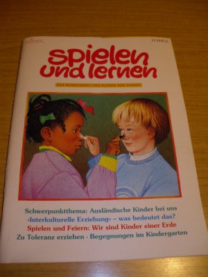 gebrauchtes Buch – Almut Aden – spielen und lernen - Das Monatsheft für Eltern und Kinder