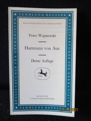 antiquarisches Buch – Peter Wapnewski – Hartmann von Aue