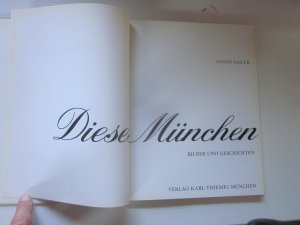 Dieses München - Bilder und Geschichten