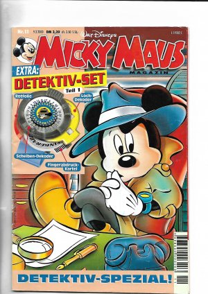 Micky Maus Nr. 11. Donald Duck, Tick, Trick und Track.  9.3.2000