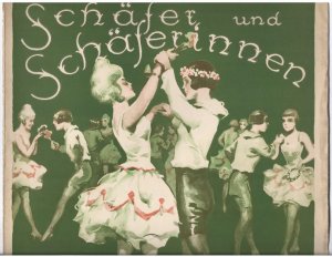 antiquarisches Buch – Vogel, Max / Stefan Horsten – Schäfer und Schäferinnen. Tanzspiel für 2-8 Damen von Stefan Horsten. Musik von Max Vogel.