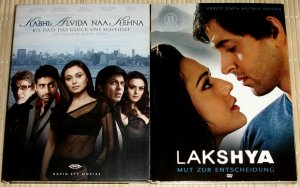 2x DVD-Boxen: Kabhi Alvida Naa Kehna - Bis dass das Glück uns scheidet + LAKSHYA - Mut zur Entscheidung