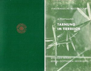 Tarnung im Tierreich - Verständliche Wissenschaft, Bd. 61 mit 125 Abbildungen