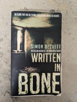 gebrauchtes Buch – Simon Beckett – Written in Bone