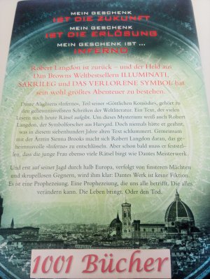 gebrauchtes Buch – Dan Brown – Inferno ~ Thriller ~ Robert Langdon, Band 4