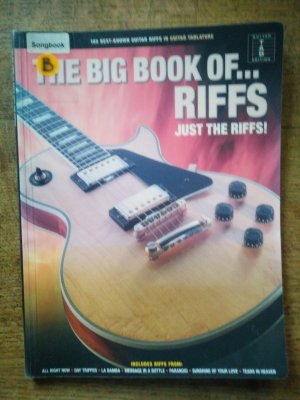 gebrauchtes Buch – cover design by fresh lemon – The big book of Riffs. Just the Riffs!