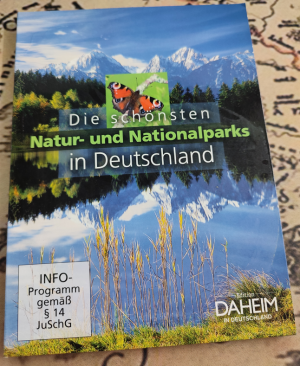 Die schönsten Natur- und Nationalparks in Deutschland. 3 DVD. Edition DAHEIM in Deutschland