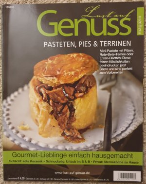 gebrauchtes Buch – Lust auf Genuss   Pasteten, Pies & Terrinen