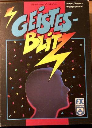 gebrauchtes Spiel – Stefanie Rohner und Christian Wolf – Geistesblitz 1991 F.X. Schmid - ab 12 Jahren - für 2 bis 6 Spieler