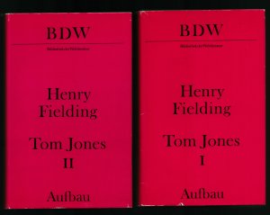 gebrauchtes Buch – Henry Fielding – Tom Jones -Die Geschichte eines Findelkindes/Band 1 + 2 (2 Bücher)