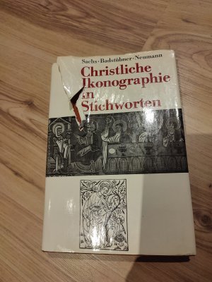 gebrauchtes Buch – Hannelore Sachs, Ernst Badstbner – Christliche Ikonographie in Stichworten