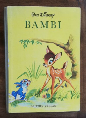 antiquarisches Buch – Walt Disney – Bambi