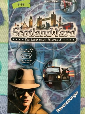 gebrauchtes Spiel – Gunter Baars – Scotland Yard - die Jagd nach Mister X