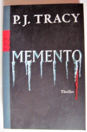 gebrauchtes Buch – Tracy, P. J – Memento