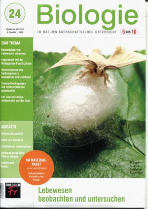 Biologie 5 bis10 - Zeitschrift für den naturwissenschaftlichen Unterricht in der Sekundarstufe I (5-10) - Ausgabe 24/2018 (5-10): LEBEWESEN BEOBACHTEN […]