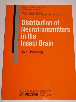 gebrauchtes Buch – Uwe Homberg – Distribution of Neurotransmitters in the Insect Brain.