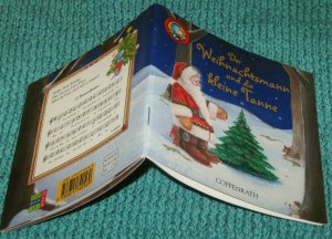 gebrauchtes Buch – Christiane Rabbeau - Helmut "Poul" Dohle – Der Weihnachtsmann und die kleine Tanne - Lino Buch Nr. 111, Linos Weihnachtsbox, Nr. 19. Mini-Buch