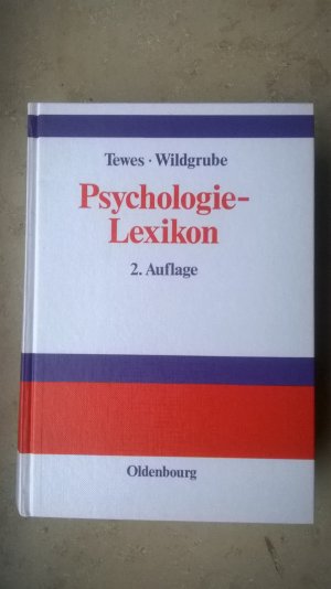 gebrauchtes Buch – Uwe Tewes u – Psychologie-Lexikon