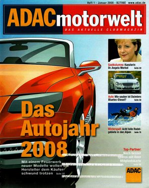 Zeitschriften ADAC Motorwelt - kompletter Jahrgang: 2008 (12 Ausgaben)