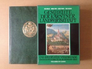 3 Bände): Geschichte der Kärntner Landwirtschaft. Und bäuerliche Volkskunde. (im Originalschuber). Kärntens gewerbliche Wirtschaft von der Vorzeit bis […]