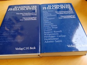 Klassiker der Philosophie Band I und II